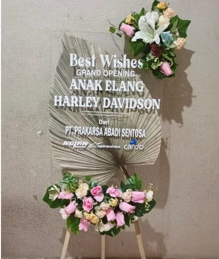 Papan Akrilik Ucapan Grand Opening Merauke